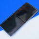 The Z Flip still has a crease, but when the display is on, you barely even notice it.